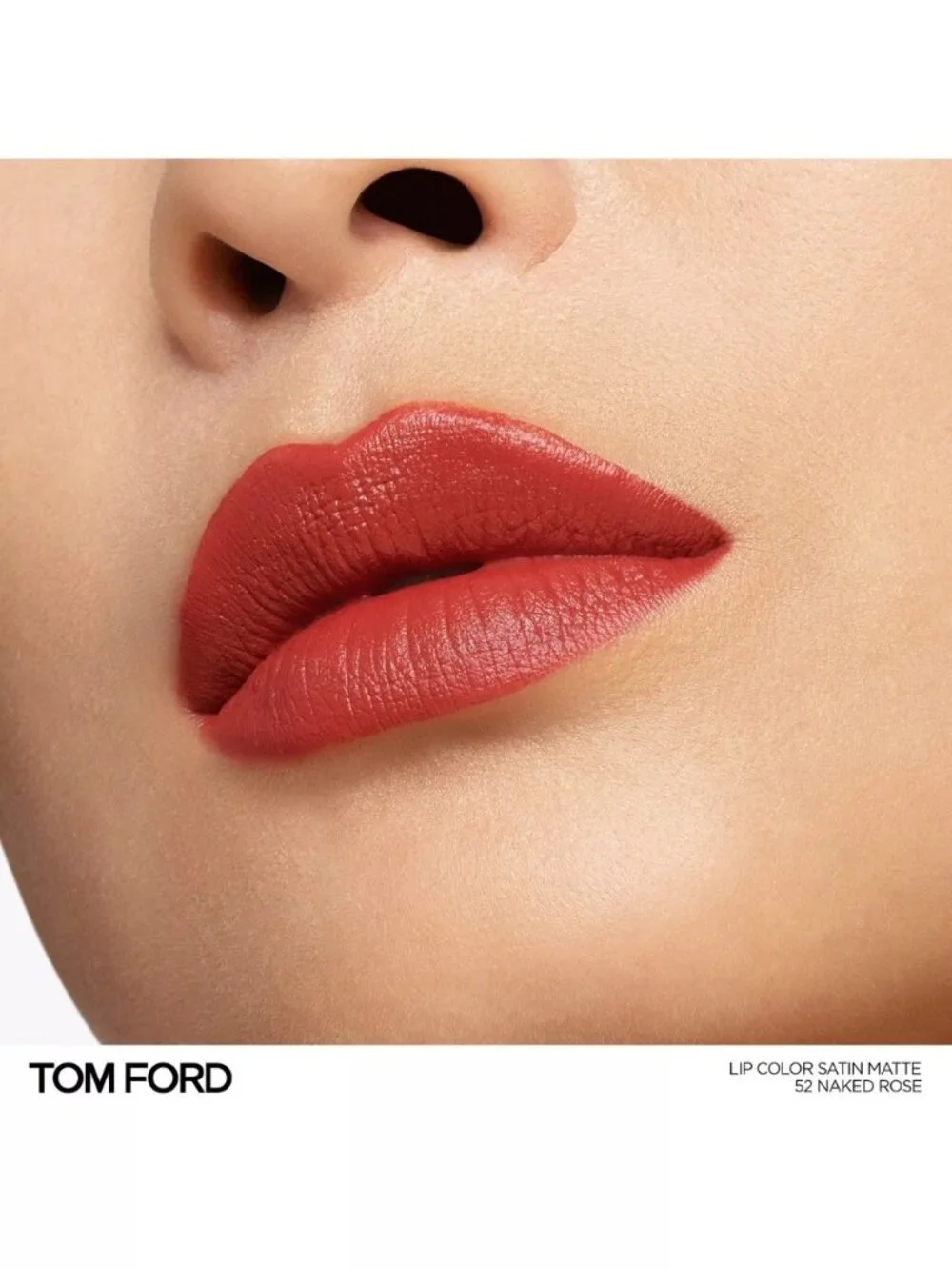 Tom Ford Satin Matte Lip Color in shade 52 Naked Rose New